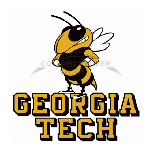 Design Georgia Tech Yellow Jackets Iron-on Transfers (Wall Stickers)NO.4495